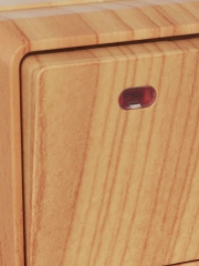 Выключатель 1-кл. ОП ОКТАВА 10А IP20 откр. уст. с индик. сосна ИЭК EVO11-K03-10-DC EVO11-K03-10-DC