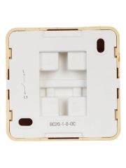 Выключатель 1-кл. ОП ОКТАВА 10А IP20 откр. уст. сосна ИЭК EVO10-K03-10-DC EVO10-K03-10-DC