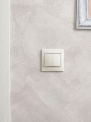 Выключатель 2-кл. СП КВАРТА 10А IP20 ВС10-2-0-ККм крем. ИЭК EVK20-K33-10-DM EVK20-K33-10-DM