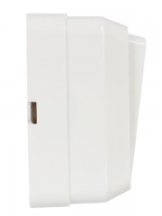 Выключатель 2-кл. ОП ОКТАВА с инд. 10А IP20 ВС20-2-1-ОБ бел. ИЭК EVO21-K01-10-DC EVO21-K01-10-DC