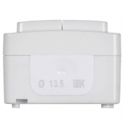 Выключатель 2-кл. ОП ГЕРМЕС PLUS 10А IP54 ВС20-2-0-ГПБ бел. ИЭК EVMP20-K01-10-54-EC EVMP20-K01-10-54-EC