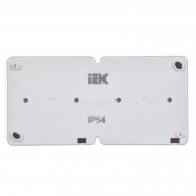 Розетка 2-м ОП Гермес Plus РСб22-3-ГПБб с защ. крышкой с заземл. IP54 ИЭК ERMP22-K01-16-54-EC ERMP22-K01-16-54-EC