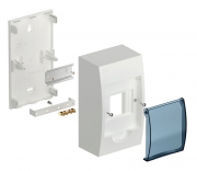 Бокс ОП ИЭК ЩРН-П-4 4 модуля навесной, пластик IP40 MKP12-N-04-40-20 MKP12-N-04-40-20