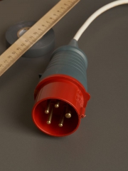 Вилка эл. каб. 16А 3P+PE+N 380В IP44 ССИ-015 IEK PSR02-016-5 PSR02-016-5