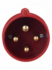 Вилка эл. каб. 32А 3P+PE 380В IP44 ССИ-024 IEK PSR02-032-4 PSR02-032-4