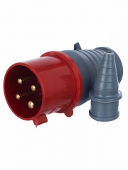 Вилка эл. каб. 32А 3P+PE 380В IP44 ССИ-024 IEK PSR02-032-4 PSR02-032-4