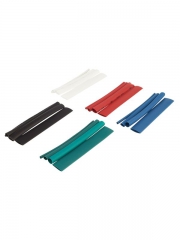 Набор трубок термоусадочных тонкостен. ТТУ 2/1; 4/2; 6/3; 8/4 (З; С; К; Ч) 20х8см разноцвет. IEK UDRS-D2-D8-10-3 UDRS-D2-D8-10-3