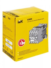 Контактор КМИ-11210 12А 220В IEK KKM11-012-230-10 KKM11-012-230-10