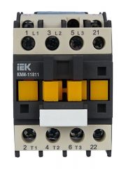Контактор КМИ-11811 18А 220В IEK KKM11-018-230-01 KKM11-018-230-01