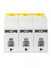 Выключатель автоматический модульный 3п C 125А 15кА ВА47-150 IEK MVA50-3-125-C MVA50-3-125-C
