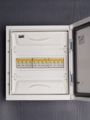 Выключатель автоматический модульный 3п C 32А 6кА ВА47-60M IEK MVA31-3-032-C MVA31-3-032-C