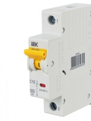 Выключатель автоматический модульный 1п C 16А 6кА ВА47-60M IEK MVA31-1-016-C MVA31-1-016-C