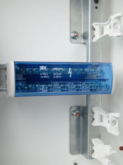 Шина на DIN-рейку в корпусе (кросс-модуль) ШНК 2х15 L+PEN IEK YND10-2-15-125 YND10-2-15-125