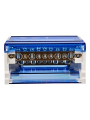 Шина на DIN-рейку в корпусе (кросс-модуль) ШНК 4х11 3L+PEN IEK YND10-4-11-125 YND10-4-11-125