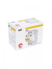 Выключатель авт. дифф. тока 2п C 40А 30мА тип AC 4.5кА АД-12 3.5мод. IEK MAD10-2-040-C-030 MAD10-2-040-C-030