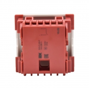 Выключатель 1-кл. 2мод. СП Праймер 10А IP20 ВКО-21-00-П бел. IEK CKK-40D-VO2-K01 CKK-40D-VO2-K01