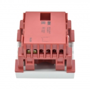 Выключатель 1-кл. 2мод. СП Праймер 10А IP20 ВКО-21-00-П бел. IEK CKK-40D-VO2-K01 CKK-40D-VO2-K01