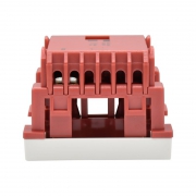 Выключатель 1-кл. 2мод. СП Праймер 10А IP20 ВКО-21-00-П бел. IEK CKK-40D-VO2-K01 CKK-40D-VO2-K01