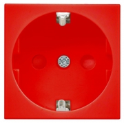 Розетка 1-м Праймер 2мод. 45х45 РКС-20-32-П-К с заземл. красн. IEK CKK-40D-RSZK2-K04-K CKK-40D-RSZK2-K04-K