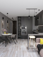 Светильник накладной под лампу GX53 черн. IEK LUPB0-GX53-1-K02 LUPB0-GX53-1-K02