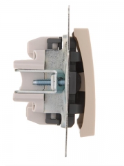 Механизм выключателя 1-кл. 1п СП Karina 10А IP20 крем. LEZARD 707-0388-100 707-0388-100