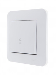 Механизм переключателя проходного 1-кл. 1п СП Karina 10А IP20 бел. LEZARD 707-0288-105 707-0288-105