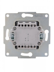 Механизм переключателя проходного 1-кл. 1п СП Karina 10А IP20 бел. LEZARD 707-0288-105 707-0288-105