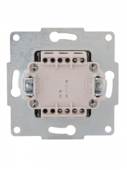 Механизм переключателя проходного 1-кл. 1п СП Karina 10А IP20 крем. LEZARD 707-0388-105 707-0388-105