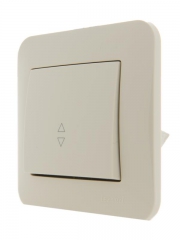 Механизм переключателя проходного 1-кл. 1п СП Karina 10А IP20 крем. LEZARD 707-0388-105 707-0388-105