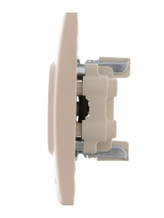 Розетка 2-м СП Karina 16А IP20 без заземл. термопласт крем. LEZARD 707-0300-128B 707-0300-128B