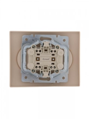 Розетка 2-м СП Karina 16А IP20 без заземл. термопласт крем. LEZARD 707-0300-128B 707-0300-128B