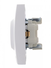 Розетка 2-м СП Karina с заземл. термопласт бел. LEZARD 707-0200-127B 707-0200-127B