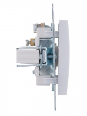 Механизм розетки оконечной TV СП Karina бел. LEZARD 707-0288-130 707-0288-130