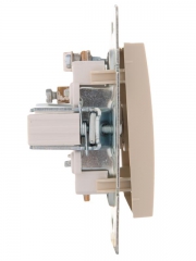 Механизм розетки оконечной TV СП Karina крем. LEZARD 707-0388-130 707-0388-130