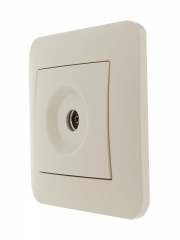 Механизм розетки оконечной TV СП Karina крем. LEZARD 707-0388-130 707-0388-130