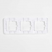 Рамка 3-м Karina Life горизонт. бел. LEZARD 708-0200-148 708-0200-148