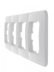 Рамка 4-м Karina Life горизонт. бел. LEZARD 708-0200-149 708-0200-149