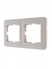 Рамка 2-м Karina Life горизонт. крем. LEZARD 708-0300-147 708-0300-147