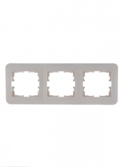 Рамка 3-м Karina Life горизонт. крем. LEZARD 708-0300-148 708-0300-148