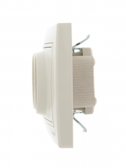 Розетка 2-м СП Mira 16А IP20 с заземл. со вставкой керамика крем. LEZARD 701-0303-127 701-0303-127