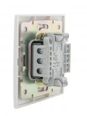 Выключатель 3-кл. СП Mira 10А IP20 с бел.вставкой бел. LEZARD 701-0202-109 701-0202-109