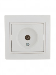 Розетка проходная TV СП Mira бел./бел. LEZARD 701-0202-129 701-0202-129