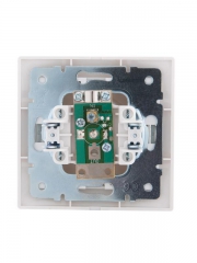 Розетка оконечная TV СП Mira 16А IP20 с сер. вставкой бел. LEZARD 701-0215-130 701-0215-130