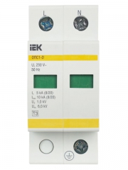 Ограничитель перенапряжения ОПС1-D 2P IEK MOP20-2-D MOP20-2-D