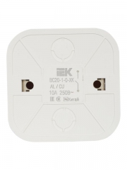 Выключатель 1-кл. ОП GLORY 10А ВС20-1-0-ХК крем. IEK EVH10-K33-10 EVH10-K33-10