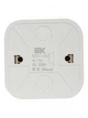 Выключатель 1-кл. ОП GLORY 10А ВС20-1-1-ХС с индикацией сосна IEK EVH11-K34-10 EVH11-K34-10