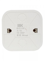 Переключатель проходной 1-кл. ОП GLORY 10А ВСп10-1-0-ХК крем. IEK EVH12-K33-10 EVH12-K33-10