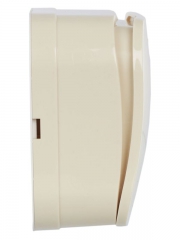 Переключатель проходной 1-кл. ОП GLORY 10А ВСп10-1-0-ХК крем. IEK EVH12-K33-10 EVH12-K33-10