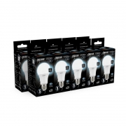 Лампа светодиодная Black 12Вт A60 4100К нейтр. бел. E27 1200лм GAUSS 102502212 102502212