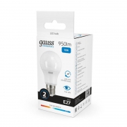 Лампа светодиодная Elementary 10Вт A60 6500К холод. бел. E27 950лм GAUSS 23230 23230